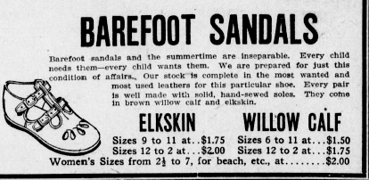 Barefoot Sandals?